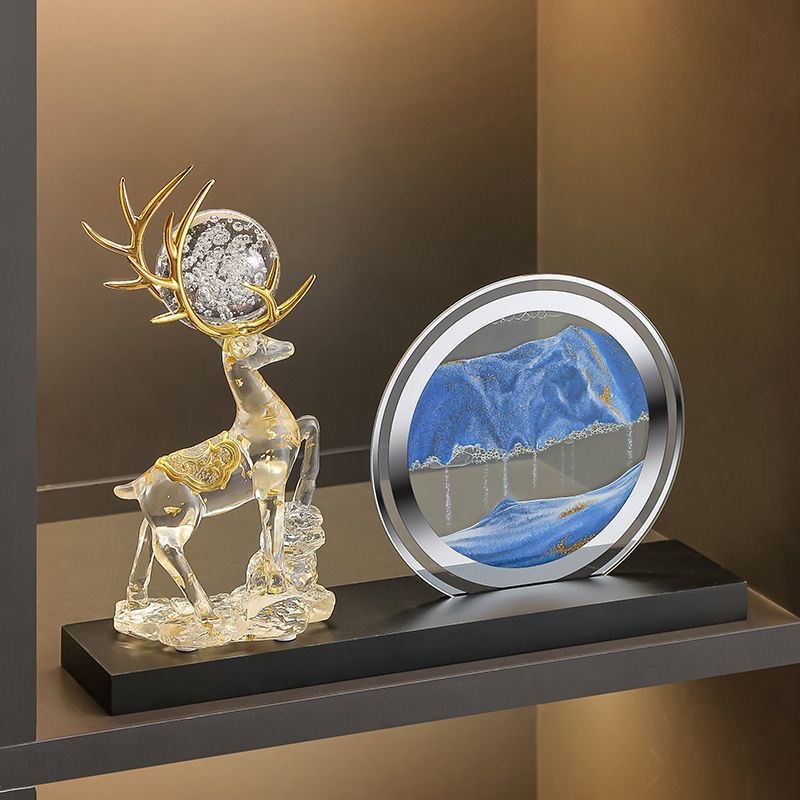 新中式旺事业一路高升摆件