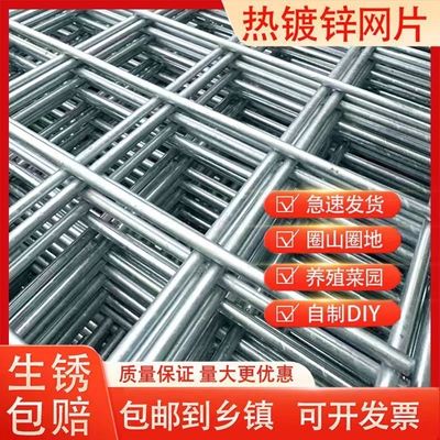 热镀锌钢丝网片围栏小孔养殖网