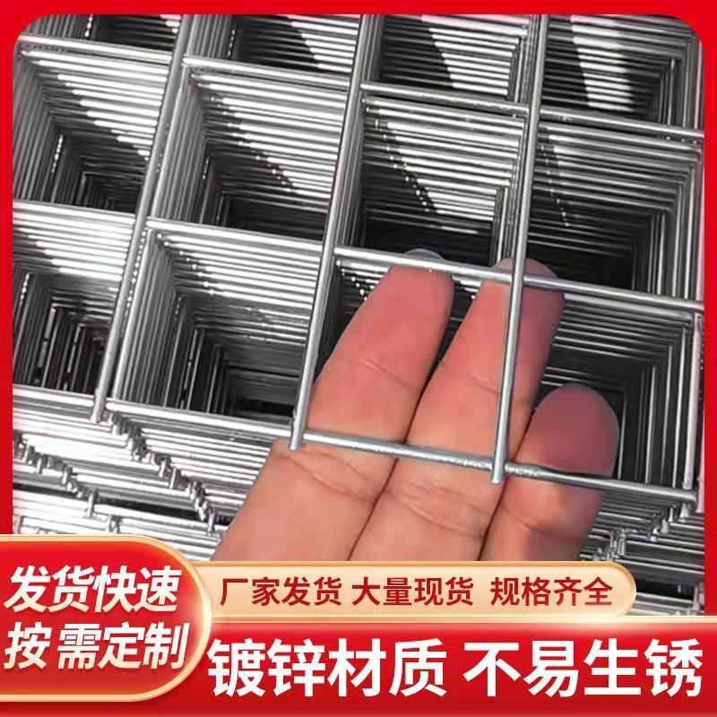 镀锌铁丝网加粗围栏防护护栏网家用养殖网鸽舍鸡鸭狗笼网建筑网片