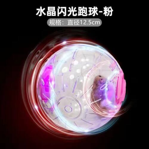 仓鼠跑球运动球玩具静音滚轮金丝熊滚球超大跑步球户外球仓鼠爬梯