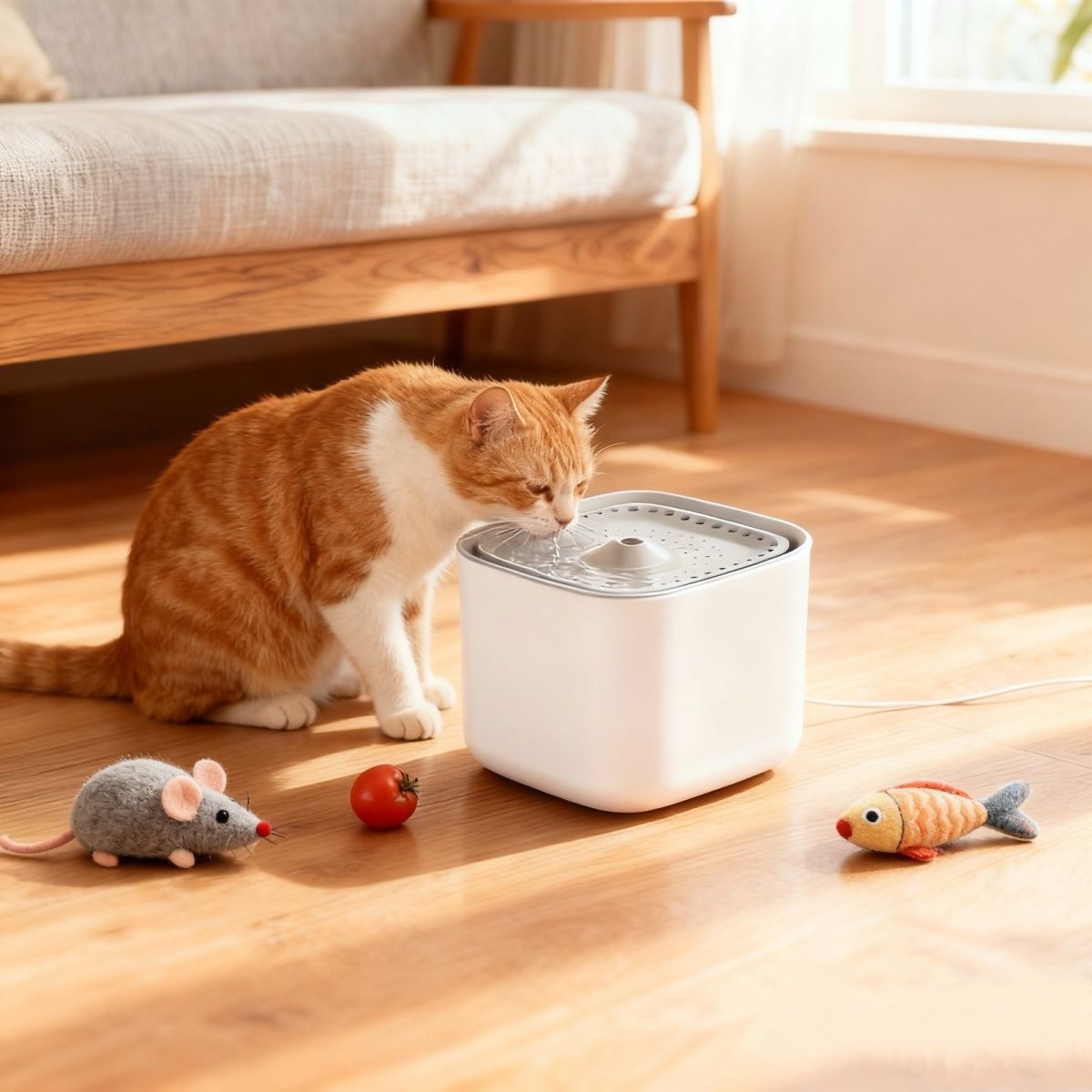 猫咪饮水机自动过滤循环流动活水大容量智能狗狗宠物饮水器