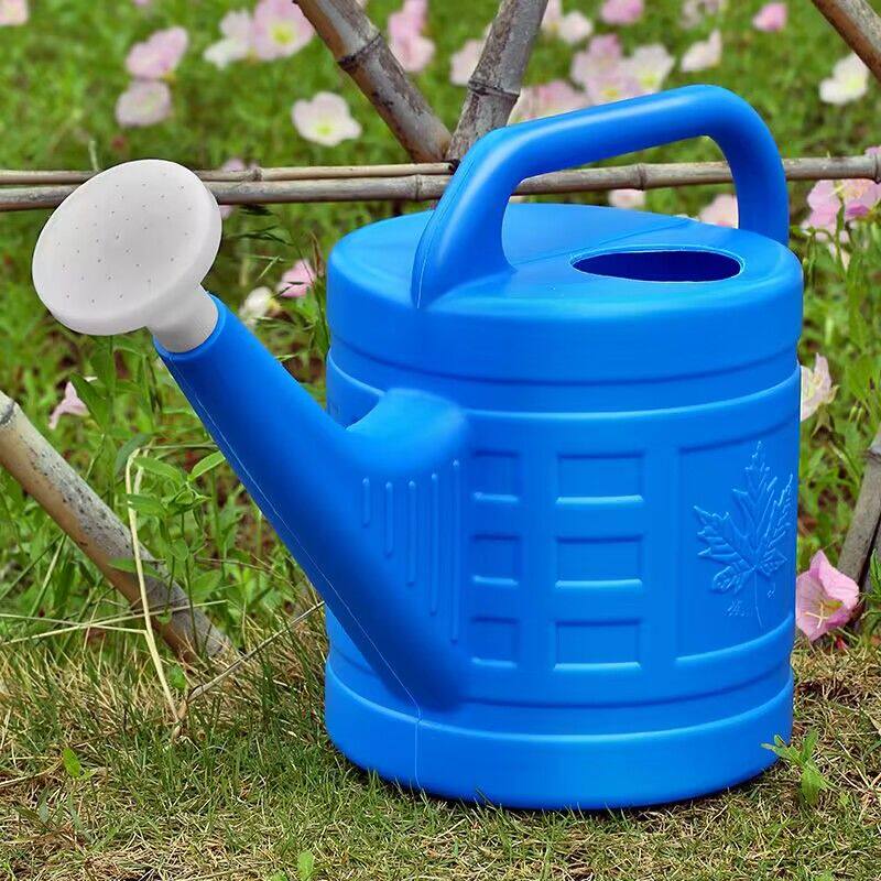 加厚浇花水壶洒水壶家用浇菜浇水喷壶熟料长嘴淋花壶大小号花洒壶