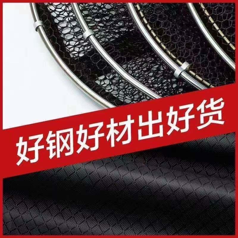 便携加厚速千鱼护防挂鱼可放钓箱黑坑渔护小型装鱼袋圆形鱼护