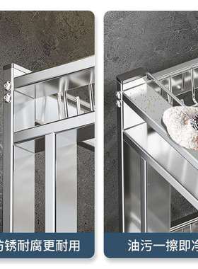 架厨房水槽沥水多架功能不钢碗SCLSJ-SY碟收纳台面水锈池放碗架碗