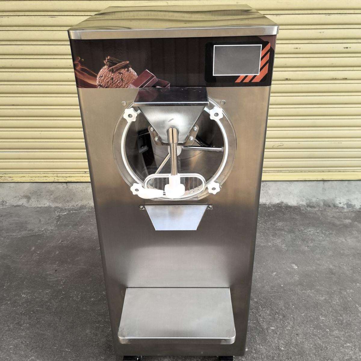 明48L硬质冰淋机商用意式g毅el立ato式淇挖189球雪糕机球形冰激凌