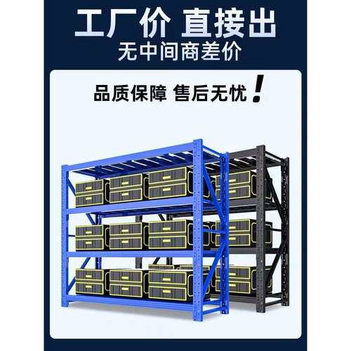 纳货架置物架多层仓储库货物快架仓库商用房储物663架家用递收铁
