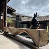 木墩全实木电宿柜酒店创意计民wj 164客厅复古简约原木长视条凳矮