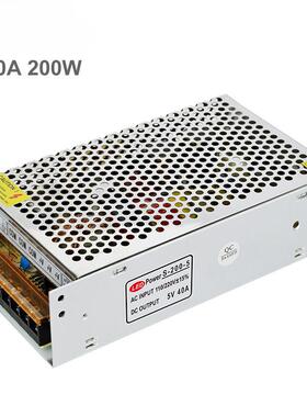 LE开关电源5V40A00W发门头QYK屏走字屏显示屏冲孔光D字2电源5V40A