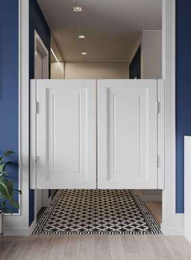 实木半卫腰门牛门栅栏门隔断门酒吧仔隔断生间thsdu+$*庭院小门过