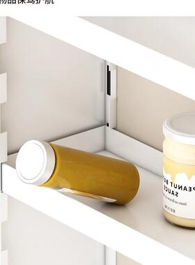 厨房置物架调料挂孔架壁可调免TSI打墙上多功能收纳节层架储物调