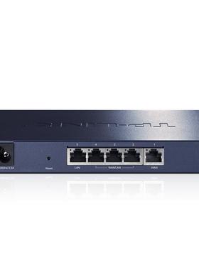 TP-LINKT企L-R48带3有线宽多WAN口路由器商用家用业4口5451口上网