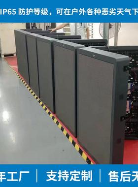 杆L告ED显灯示384*768m屏L示ED户外灯杆屏led广告显屏P3灯杆广屏