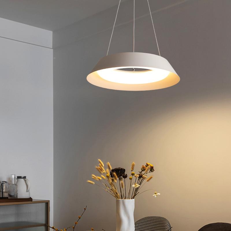 现代约餐厅吊灯设计师样装板厅饰LED灯NDD385具创意个性简客书房