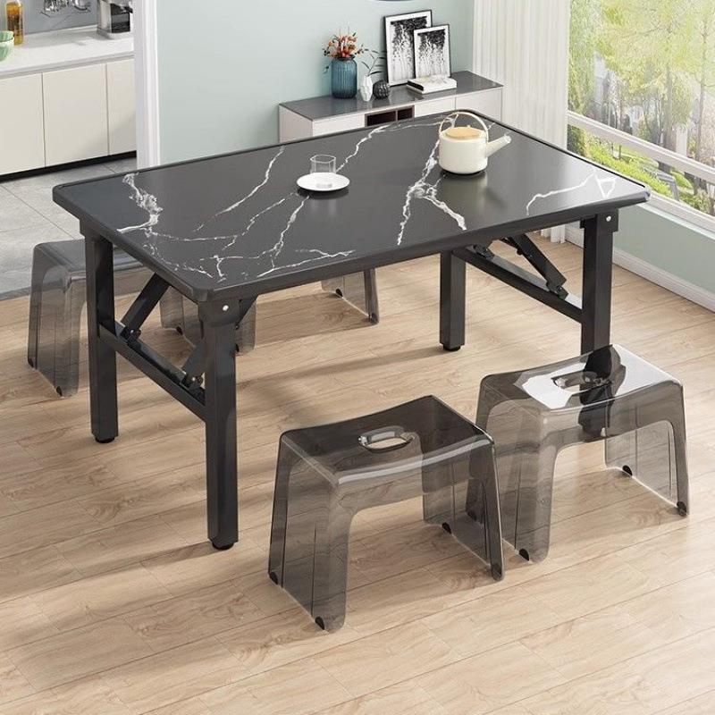 免安装桌子长形款长吃见详情方饭桌子可桌折叠地摊桌折叠简易矮桌