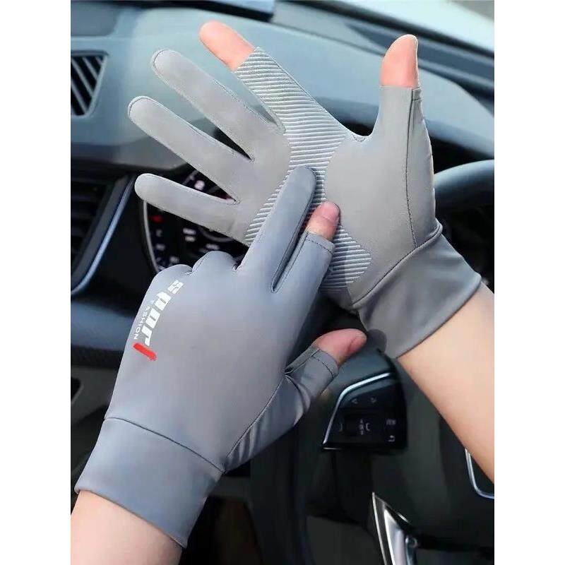 【下单立减50】夏季骑行防晒手套男女薄款防滑透气防紫外线开车