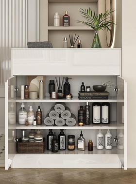 手极ZG-73218简超半墙生隔断柜20洗卫薄间浴室干湿分离储物收纳玄