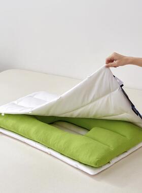 新款冰岛绒丝三231212维立体颈乳胶枕芯轻奢助睡护鹅家用民宿双层