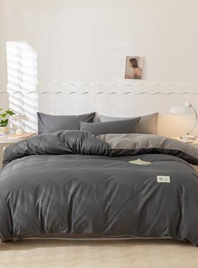 新款AB版40支13372四件套床单床笠纯棉三件套（拍图一） 150*200c