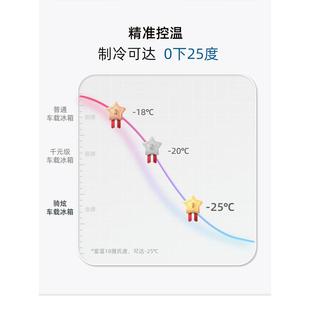 5202新款 车载RSD箱压缩机制冷冰冷冻12V24车家两用V户外小型冰箱