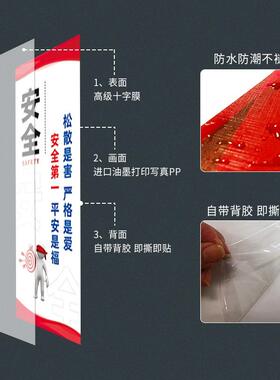 5S生6S7S8S9S宣1语0S公司企业工DUA厂车间标上墙贴区域产管理