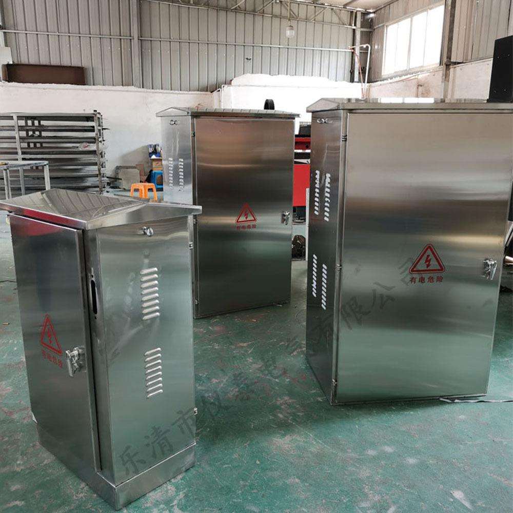 320401不锈钢动力柜配电箱户外800*600*地箱电配柜工地落接线箱