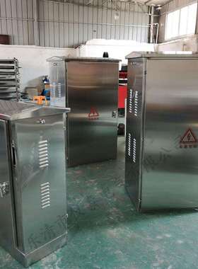 320401不锈钢动力柜配电箱户外800*600*地箱电配柜工地落接线箱