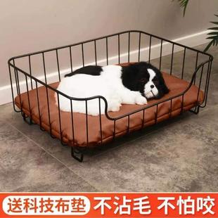 宠物毛通用床柯基耐 不狗窝凉沾拆洗夏天中小型可犬法斗防水咬四季