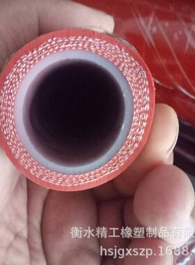 夹布硅胶管 耐温压红色夹布硅胶管 DN16 19 25硅胶橡胶管