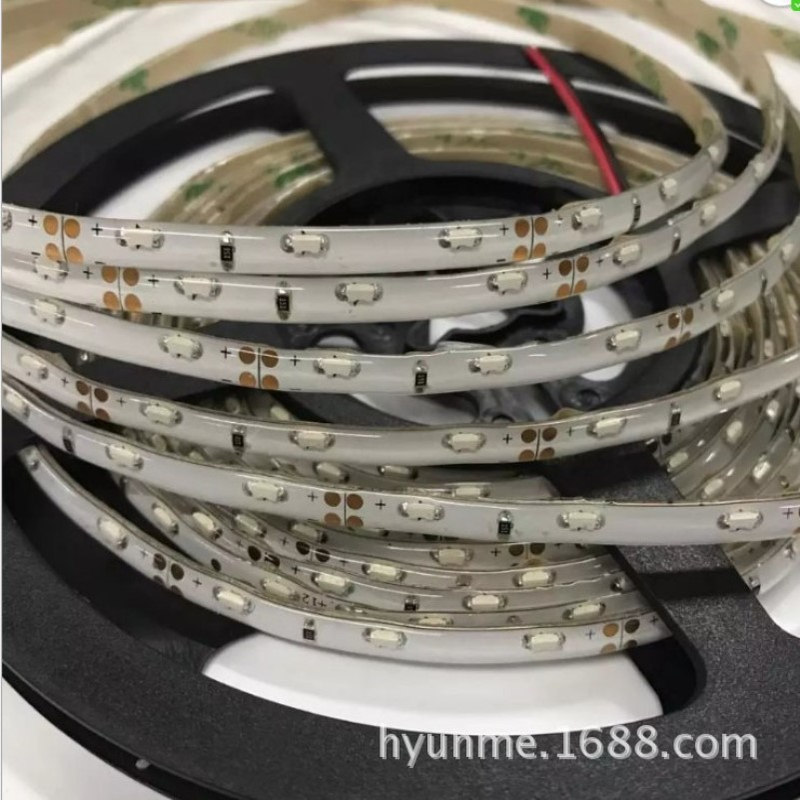 艾炫12v-60灯珠一米 滴胶防水335侧发光LED灯带 单色灯条 RGB灯带