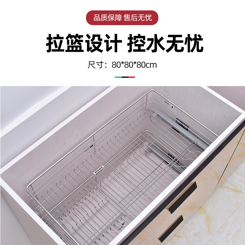 厨房橱柜简易组装经济型灶台柜岩板整体橱柜大理石台面厨柜一体