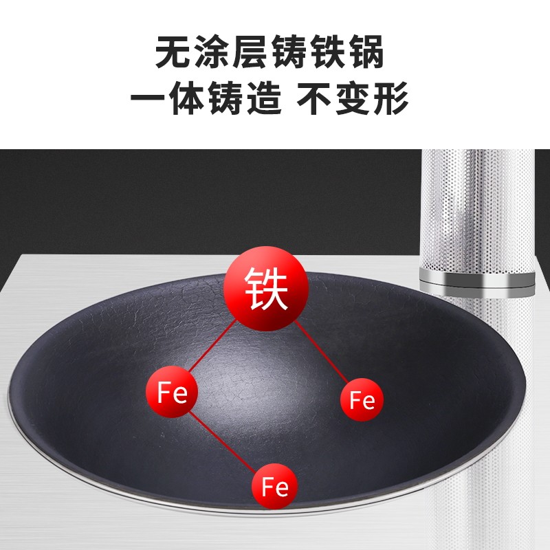 柴火灶家用双灶台农村烧柴火大锅台加厚不锈钢可移动农家土灶炉子