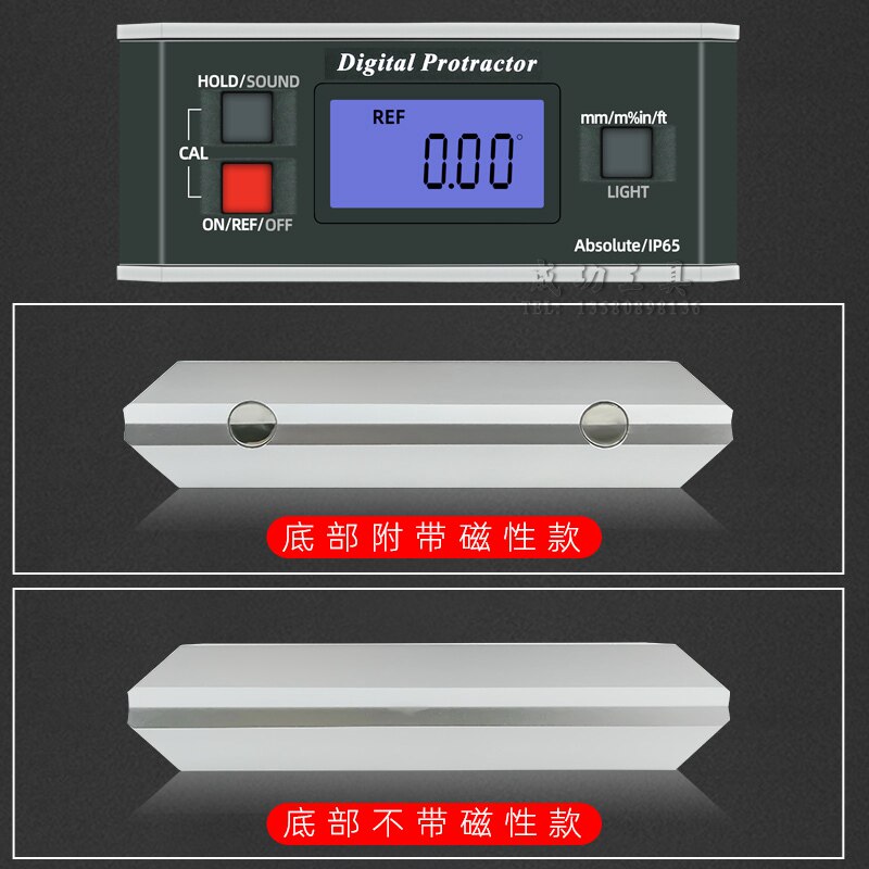 水平仪角度仪高精度数显倾角仪pro360数显水平尺子防水数显角度仪