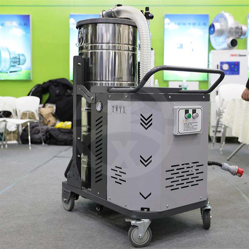 SH3000工业移动式吸尘器 变频直连铝粉铁屑打磨切割3Kw防爆除尘器