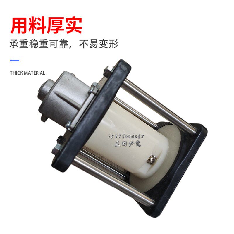 不锈钢旗杆配件锥形旗杆升降内置绕绳器手摇 搅线盘升降器升旗杆
