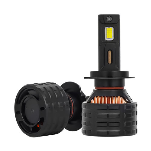 K15四铜管高功率大功率80W超亮LED H11大灯H1 H4 H7 9005汽车LED