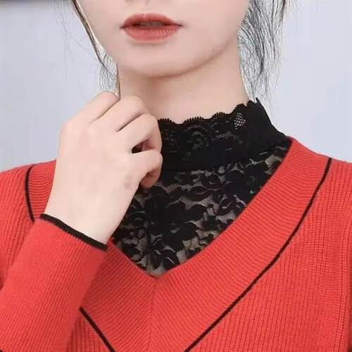【买一发二】蕾丝花边假领打底背心不起球不勾丝百搭高弹力