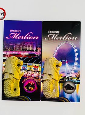 现货包邮新加坡特产Merlion牛奶榴莲水果榛果黑巧克力150克伴手礼