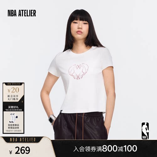 独行侠队莫代尔混纺t恤女士