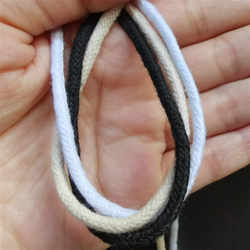 2-3.5mm包芯棉绳diy手工编织绳棉线绳捆绑绳晾衣绳开线包边绳圆绳