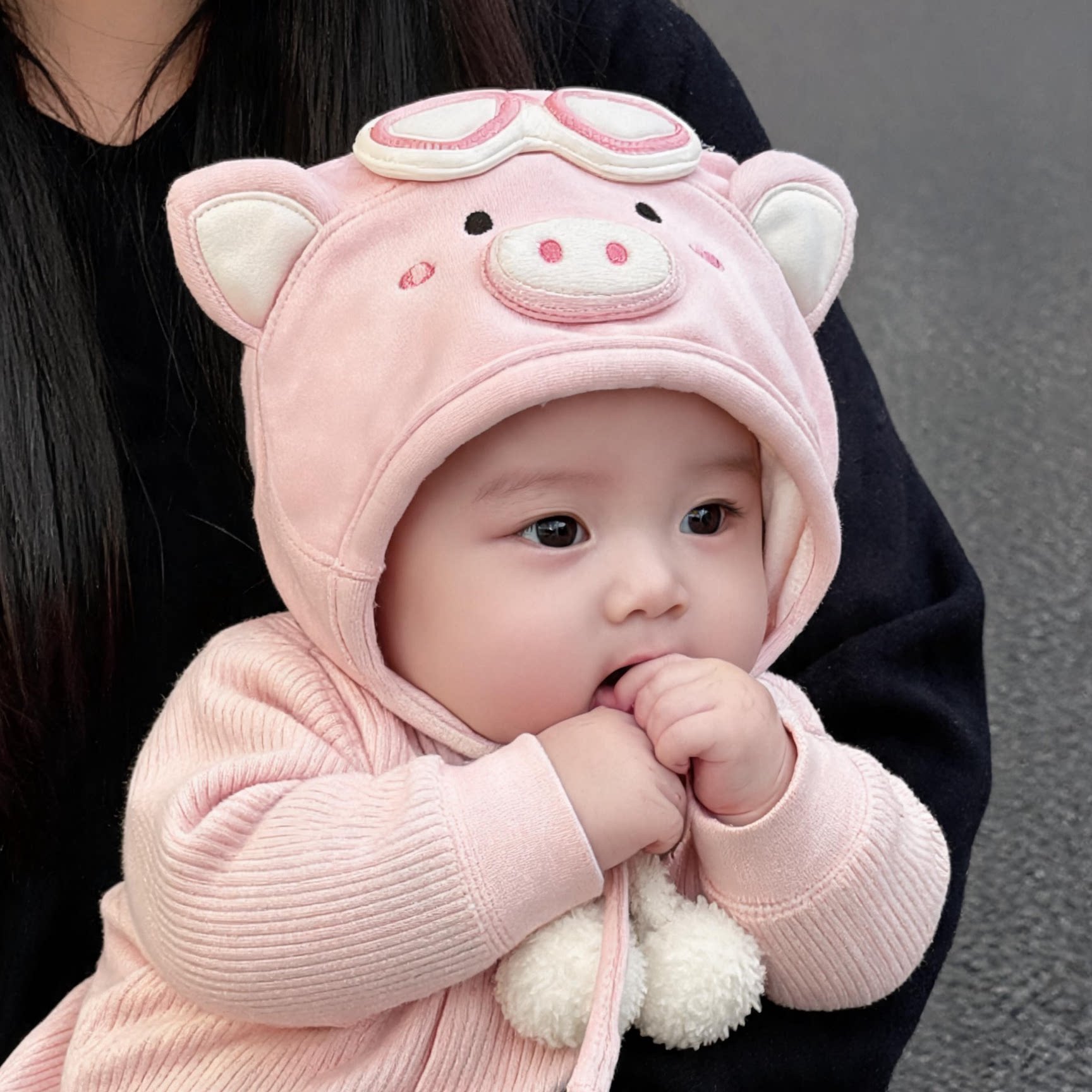 儿童帽子女孩秋冬2026新款