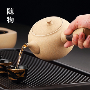 烧茶煮茶壶家用陶瓷电陶炉明火烧水壶陶壶大容量古法煮茶器煮茶炉