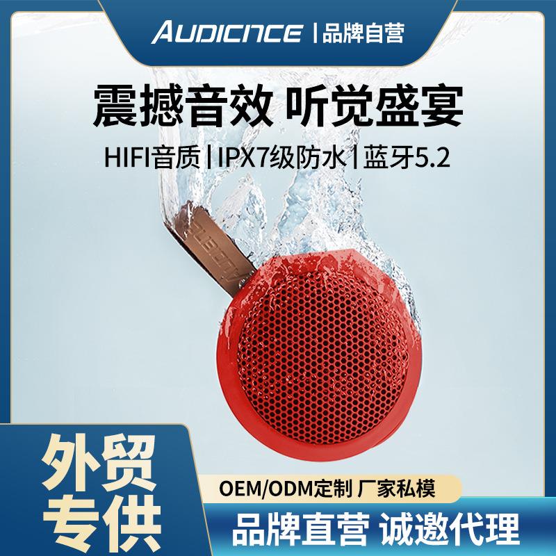audience B-10歐德恩藍(lán)牙音箱Y6便攜式無(wú)線迷你小音響戶外防水浴