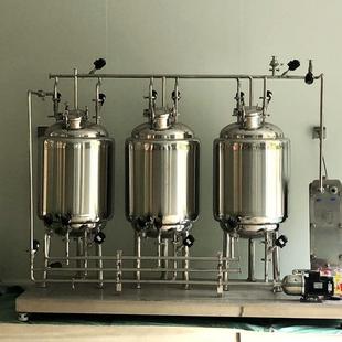 超瑞机械半自动CIP清洗系统饮料食品设备管道食品级杀菌消毒