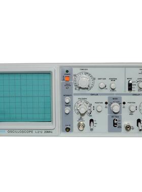 L-212/5040/5060/50100示波器100MHz模拟双通道模拟示波器