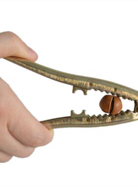 9WOR榛子松子钳子夹子松籽镊子山核桃花生壳剥机开口器工具坚果钳