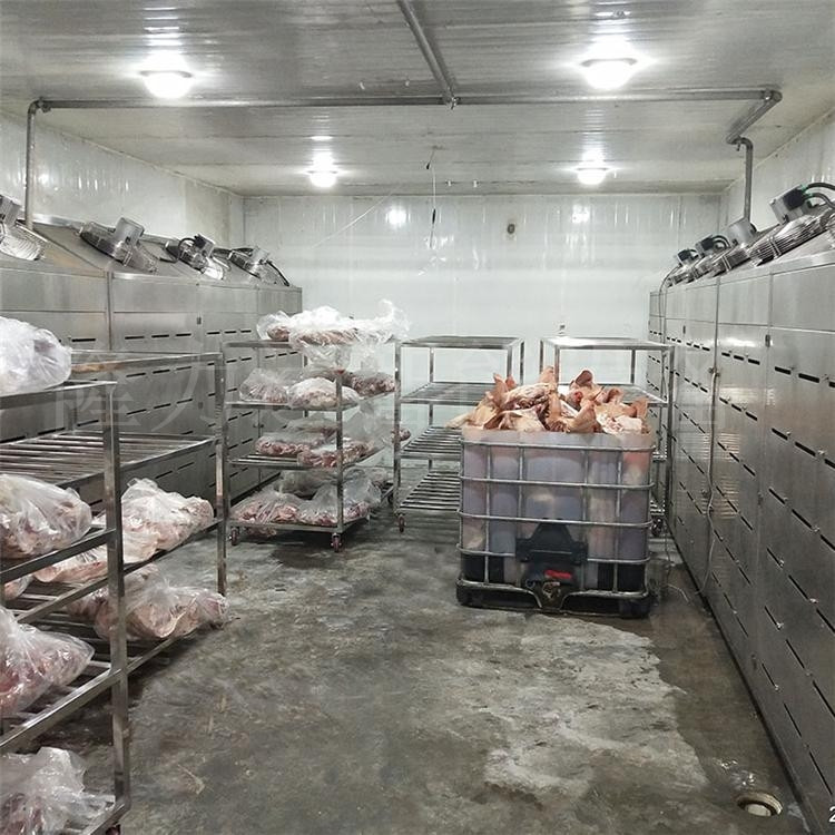 猪肉二分体四分体解冻机 猪排骨低温高湿解冻库 牛肉低温解冻设备