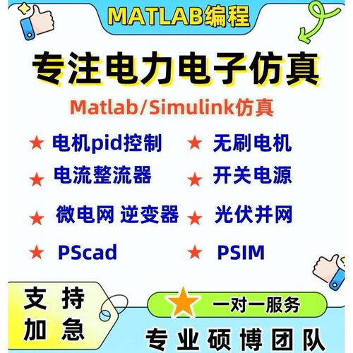 matlab代码帮做复现仿真问题解决simulink建模代做答疑程序代编