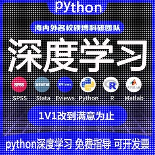 python深度学习机器优化算法代做跑编程服务代码覆现指导编写接单