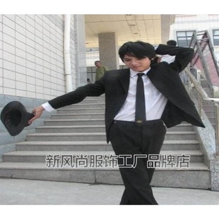 极速迈克尔杰克逊演出o服装踢踏舞蹈模仿成人儿童表演服爵士舞小