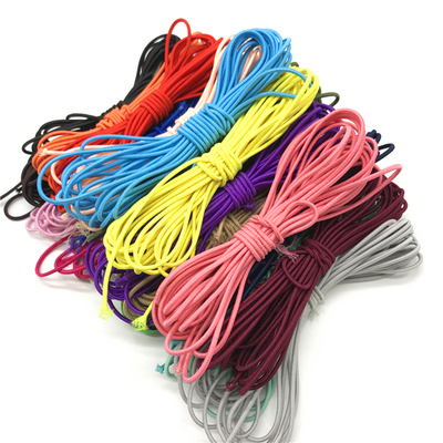 极速5yards 2mm Colorful High-zQuality Round Elastic Band Rou